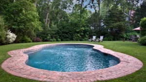 backyard pool installation